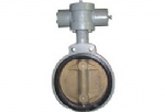 penumatic wafer center butterfly valve