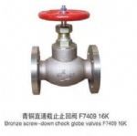 bronze screw-down  check globe valves